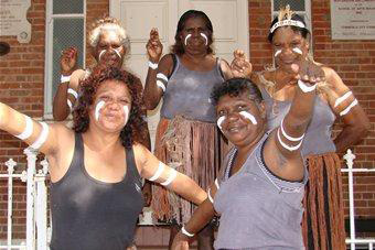 Mornington Island dancers. A boost in local culture is expected. Photo: Nathalie Fernbach/ABC Rural