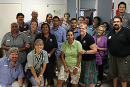 Group photo of clinical staff